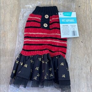 Pet Apparel Sweater Dress